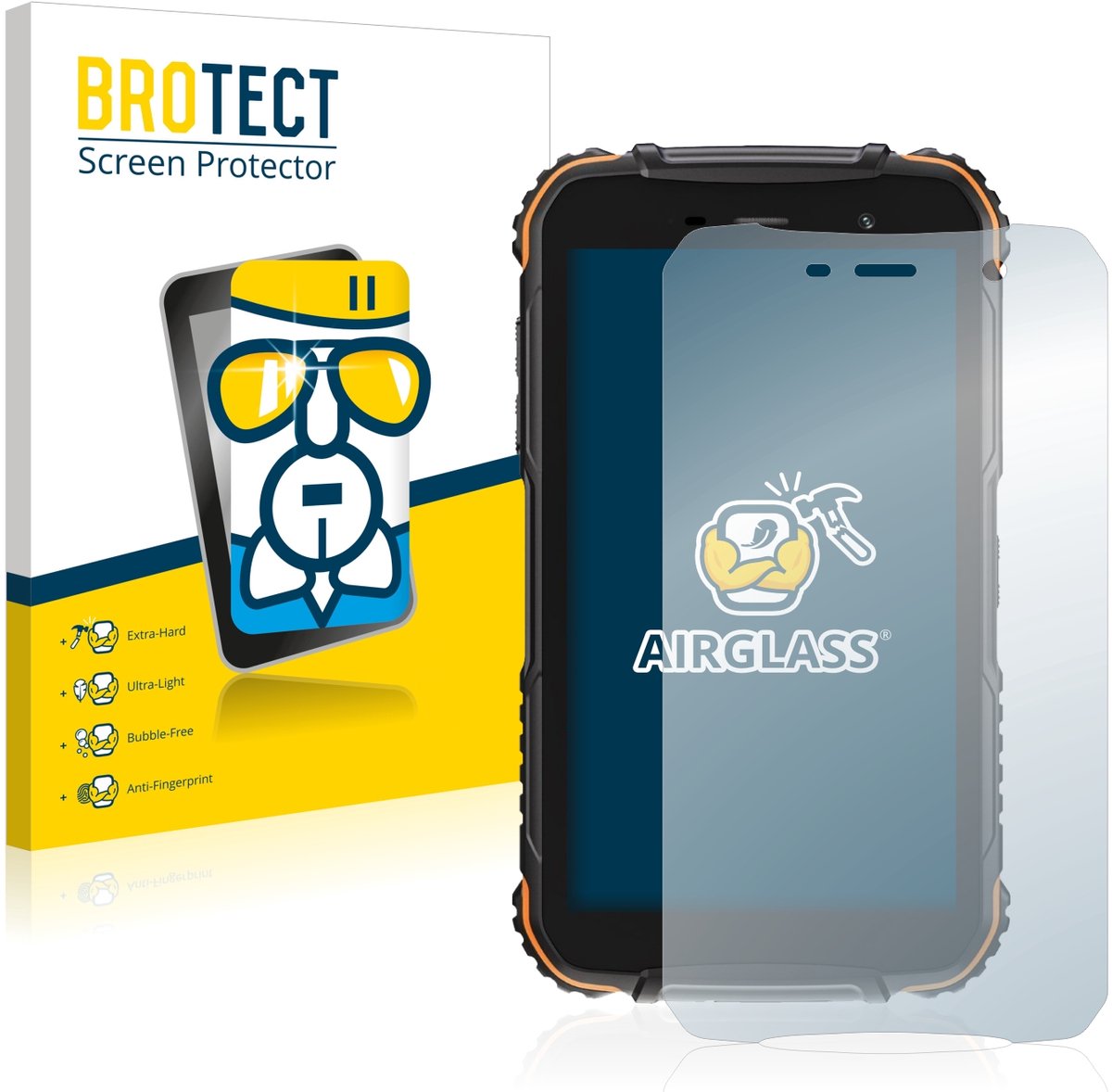 Screenprotector voor Doogee S35T Beschermglas transparant