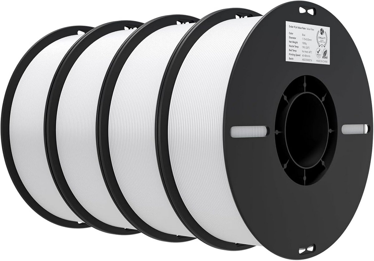 PLA 3D Printer Filament 1.75mm - 4kg Spoel - Hoge Precisie voor FDM Printers