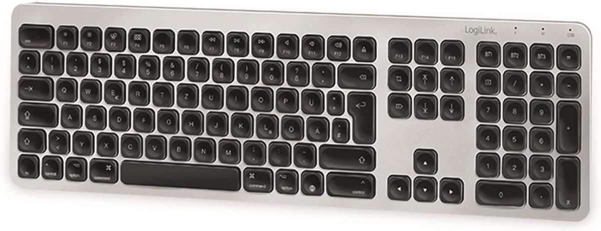 Bluetooth Multi-Device Toetsenbord voor Tablet, Smartphone en Laptop