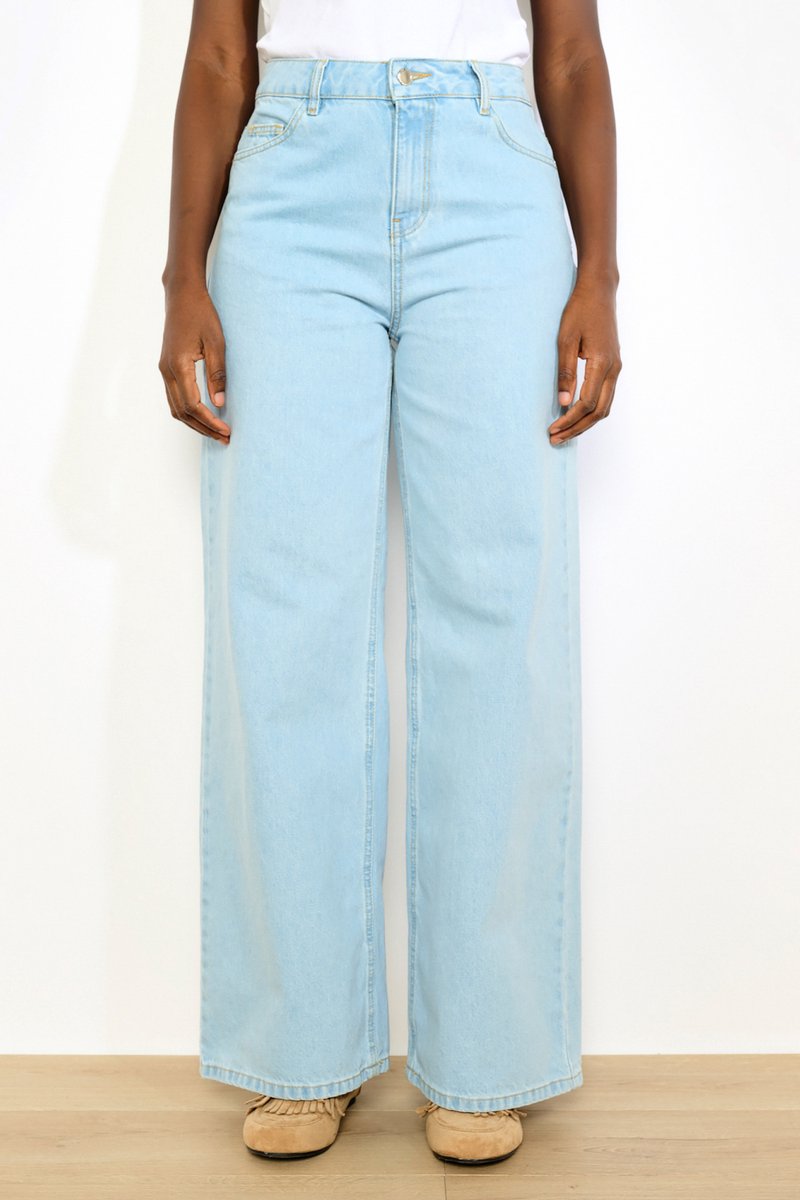 LolaLiza Jeans D Wide 1f 22000656 Pantalons Denim Dames Maat - W38