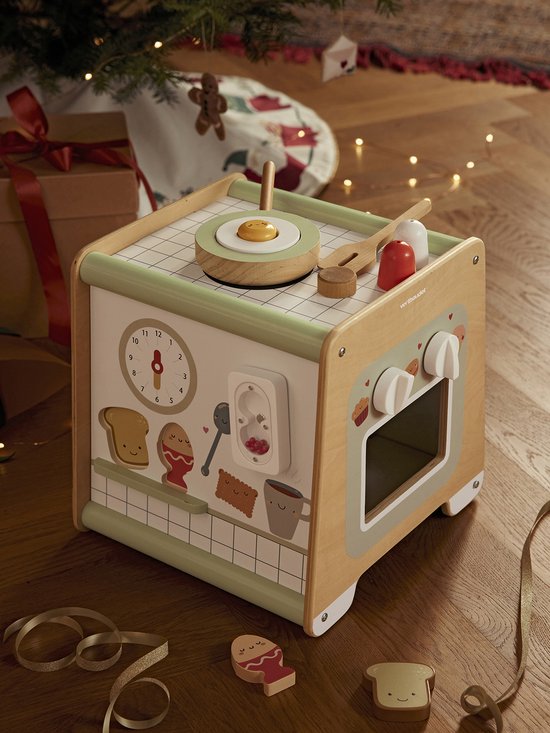 Vertbaudet Activiteitenkubus FSC¨ houten kitchenette van VER — afbeelding 3