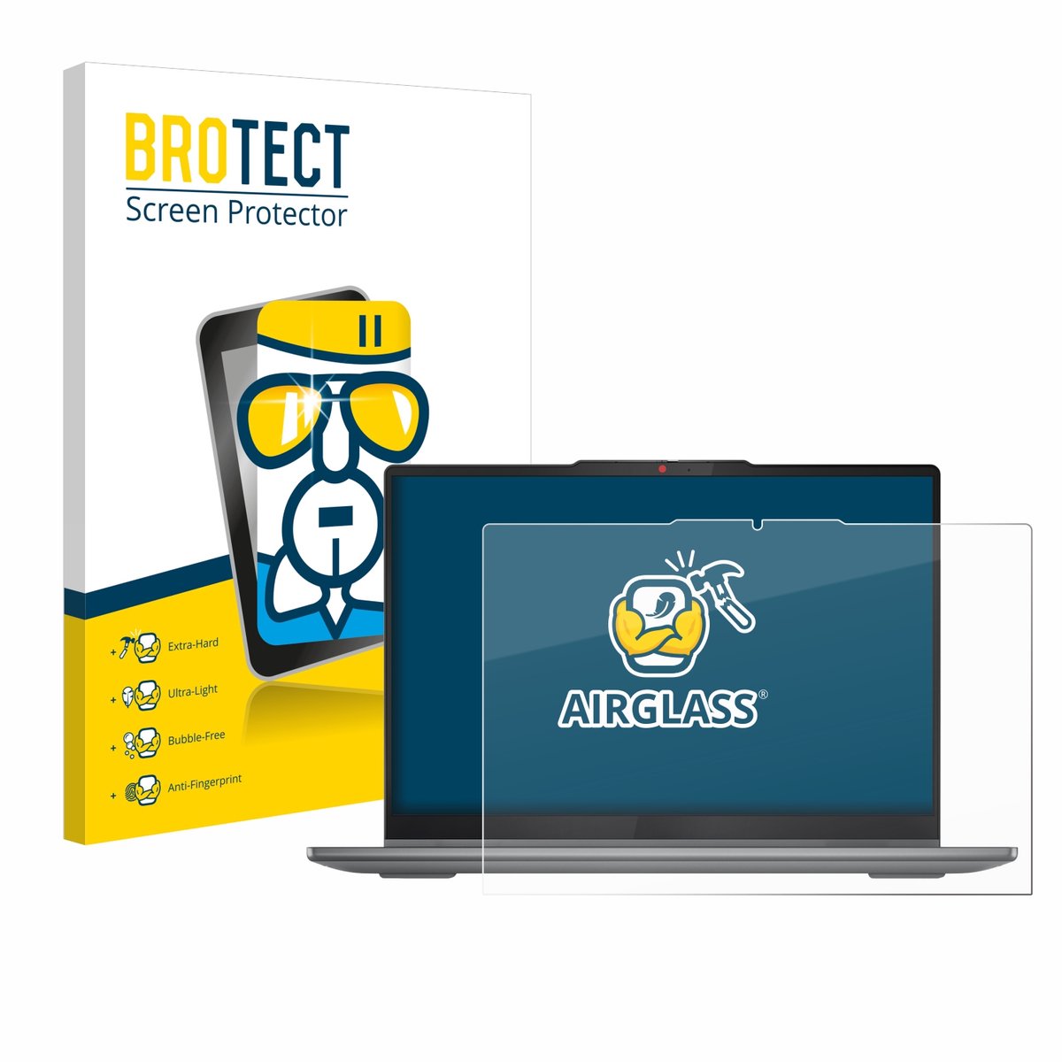 Screenprotector voor Lenovo IdeaPad 5 2-in-1 14AHP9 Beschermglas transparant