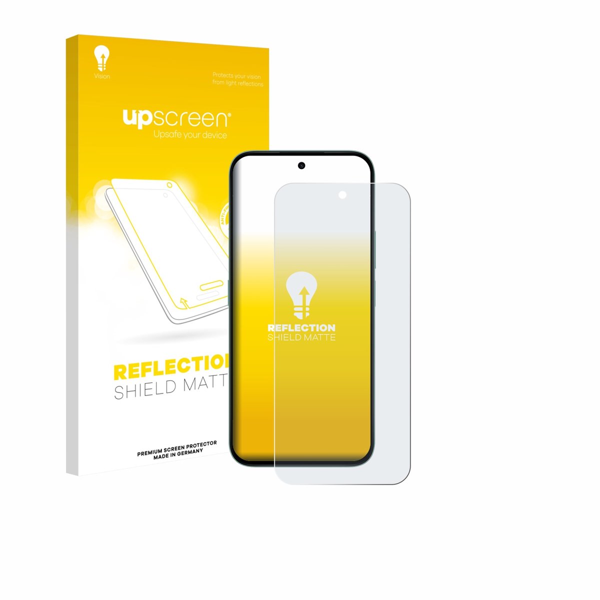 upscreen - Screenprotector voor Honor X6c - Folie Beschermfolie anti glare matte