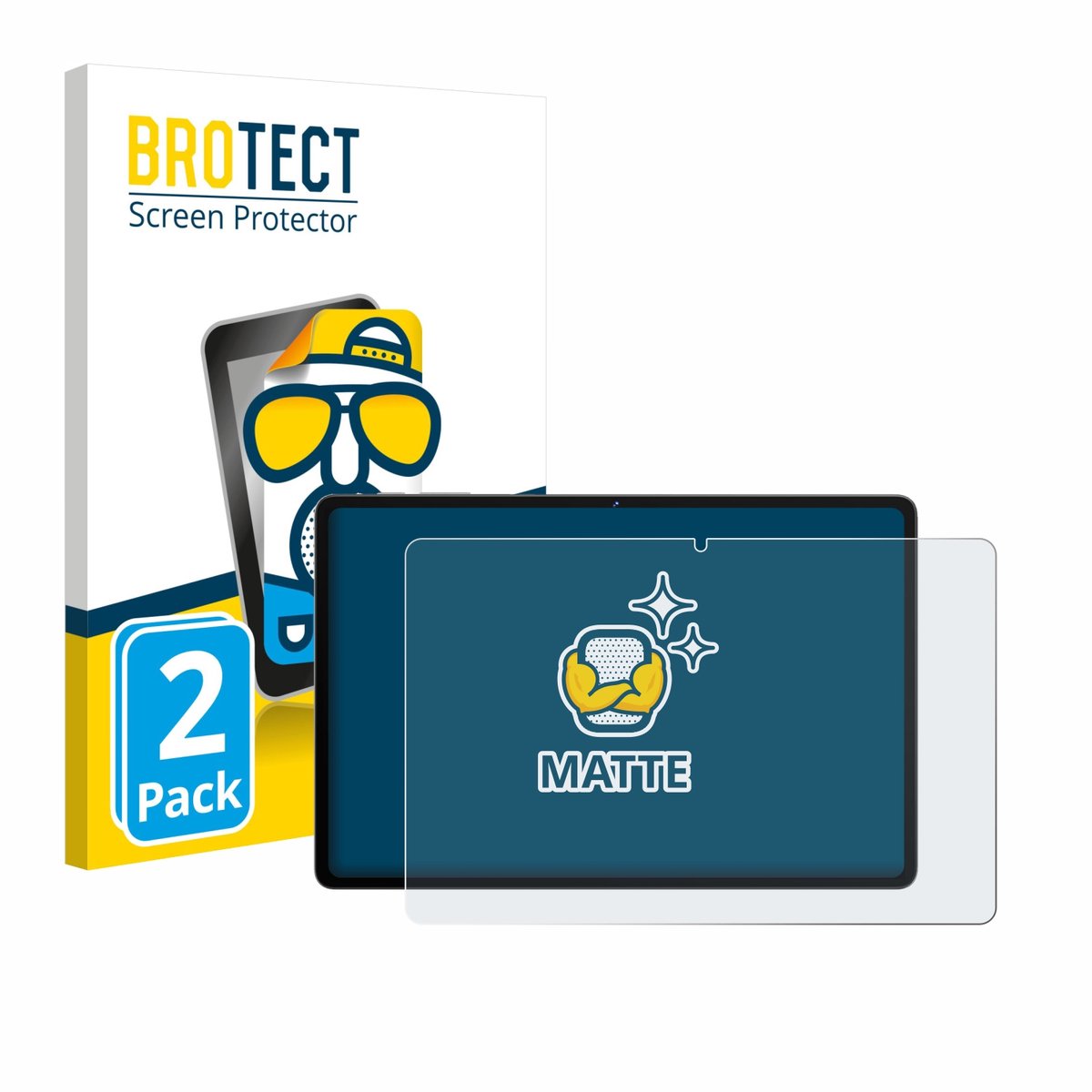 BROTECT - Screenprotector voor SVITOO P11-T 11" - Folie Beschermfolie matte 2 Stuks
