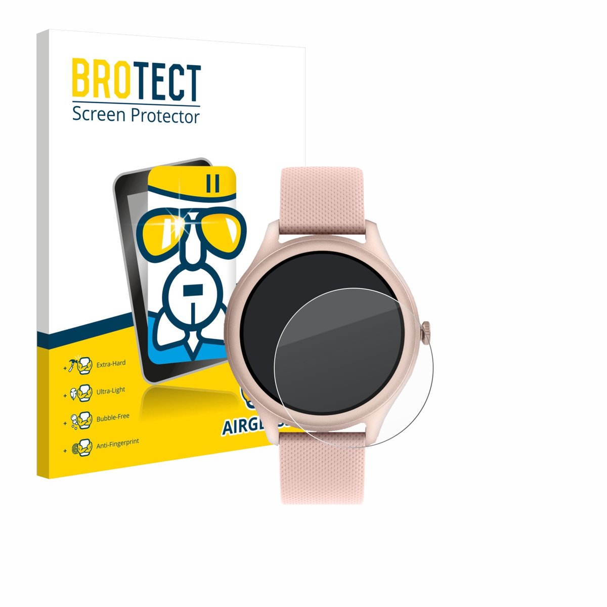 Screenprotector voor Reflex Active Spectra 300 R AMOLED 1.43" Beschermglas transparant