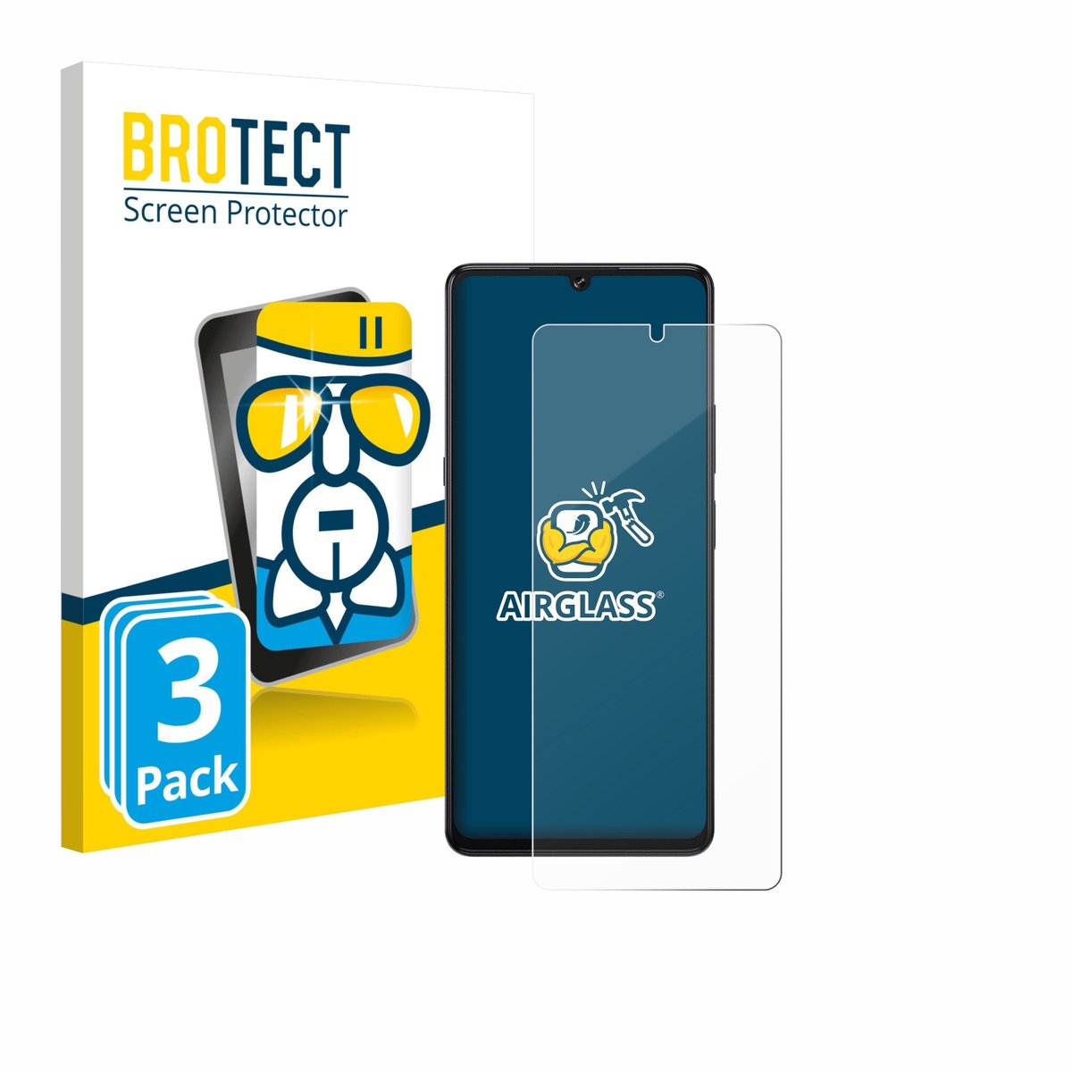 Screenprotector 3 Stuks voor Cubot X100 Beschermglas transparant