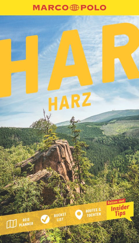 Marco Polo NL gids - Marco Polo Reisgids Harz - cover