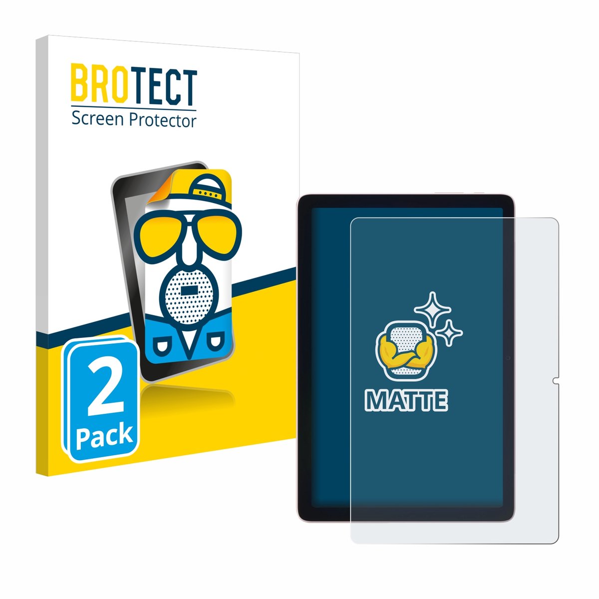 BROTECT - Screenprotector voor Doogee T10 Pro - Folie Beschermfolie matte 2 Stuks