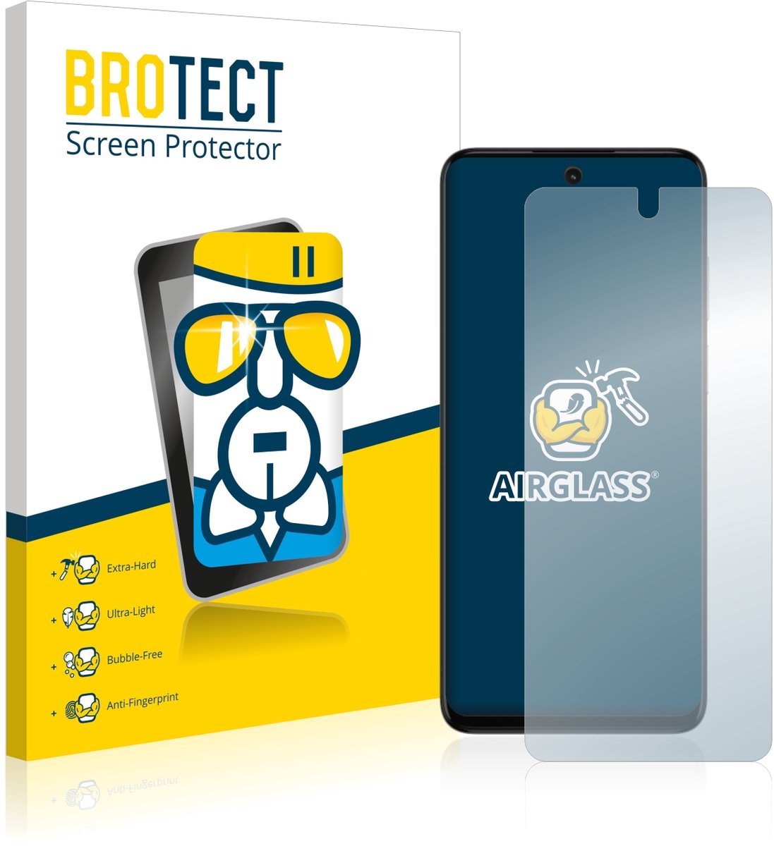 Screenprotector voor Motorola Moto G32 Beschermglas transparant