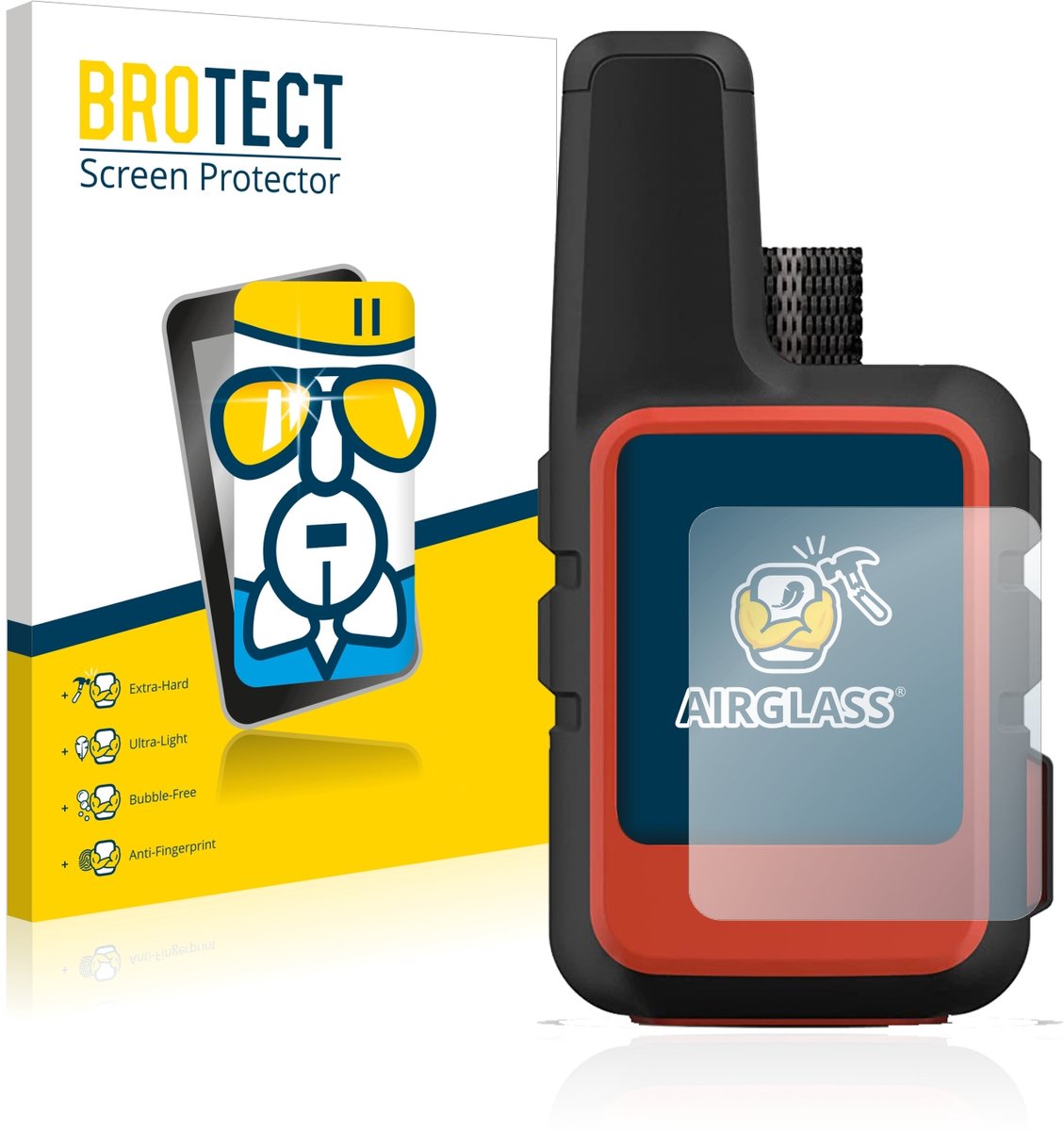 Screenprotector voor Garmin inReach Mini 2 Beschermglas transparant