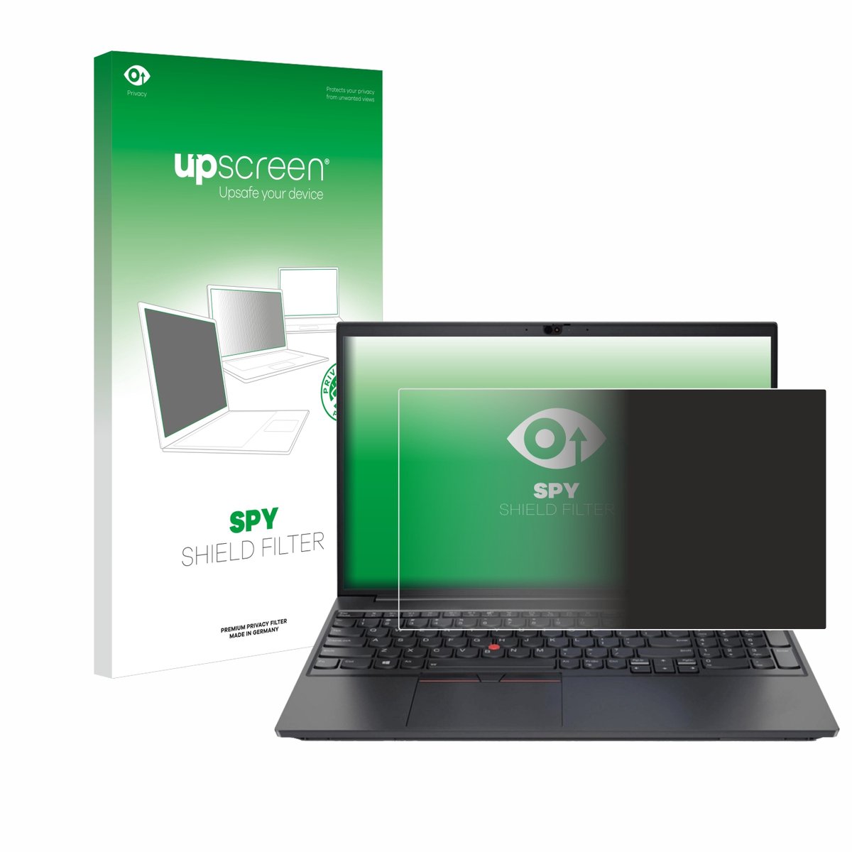 upscreen - privacyscherm voor Lenovo ThinkPad E15 Gen 2 - privacy filter screenfilter Blauwlichtfilter