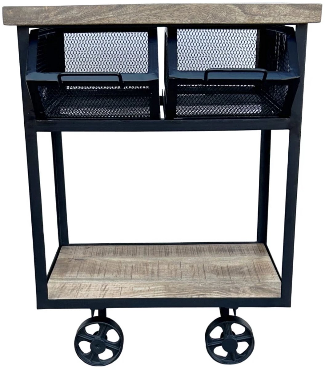 Deco4yourhome®- Trolley - BBQ Tafel - Barbecue Tafel - Keuken Trolley - 2 Lades - 85cm