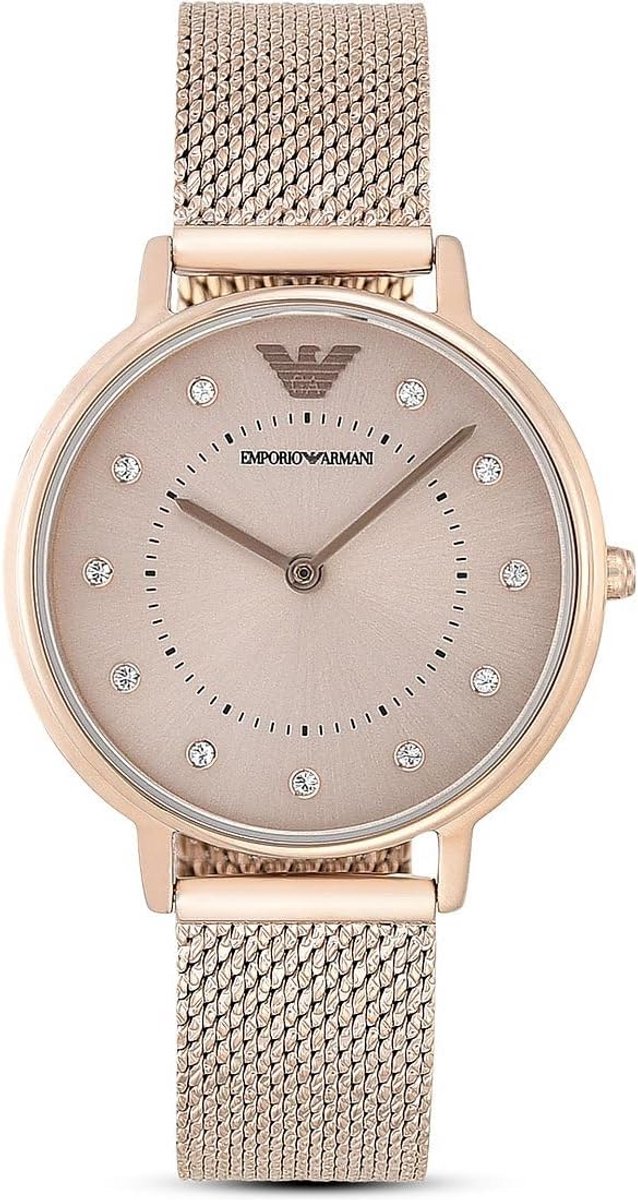 Dameshorloge 32mm met Goudkleurige RVS Band en Quartz Uurwerk