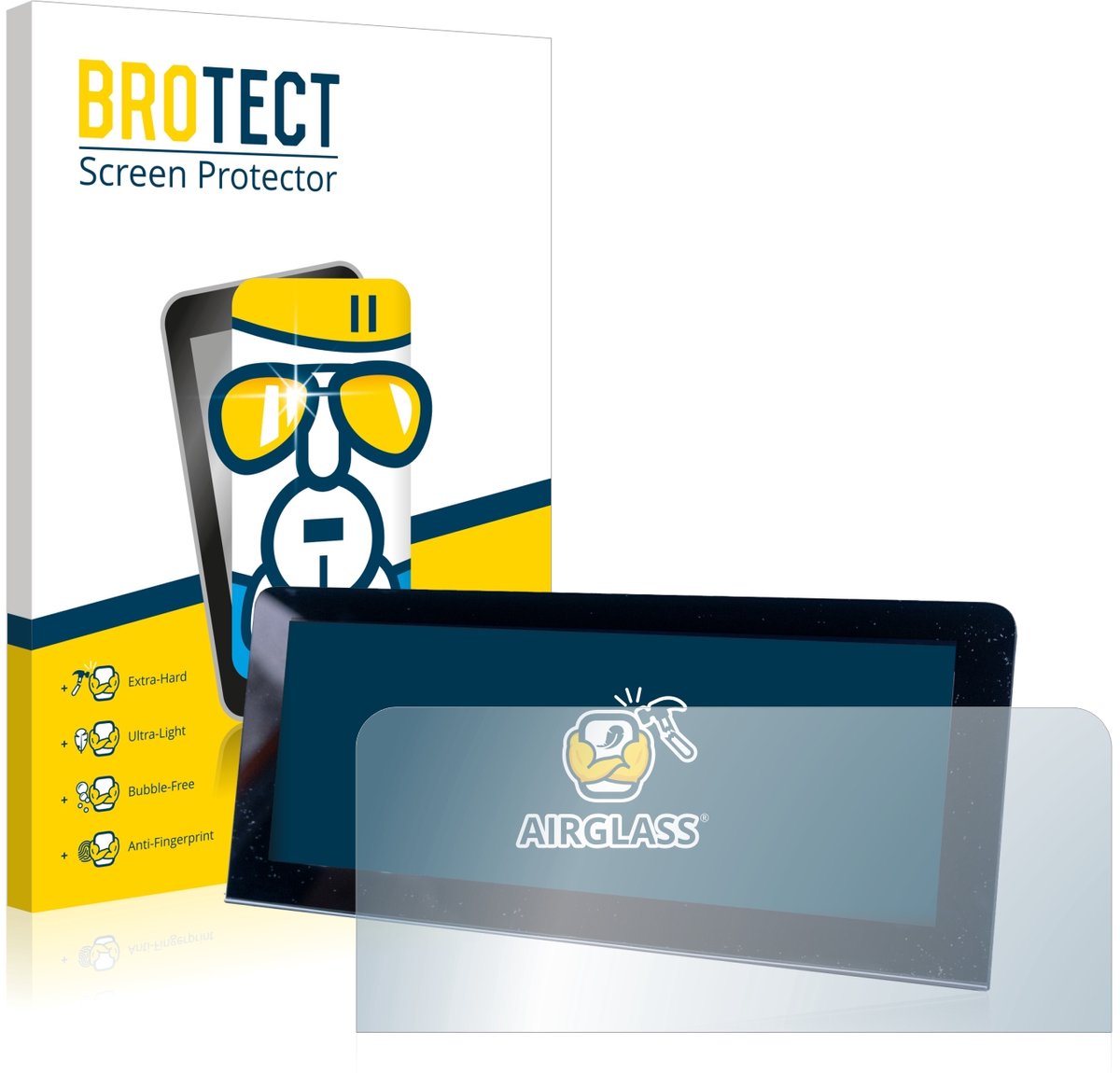 Screenprotector voor MG 4 Beschermglas transparant