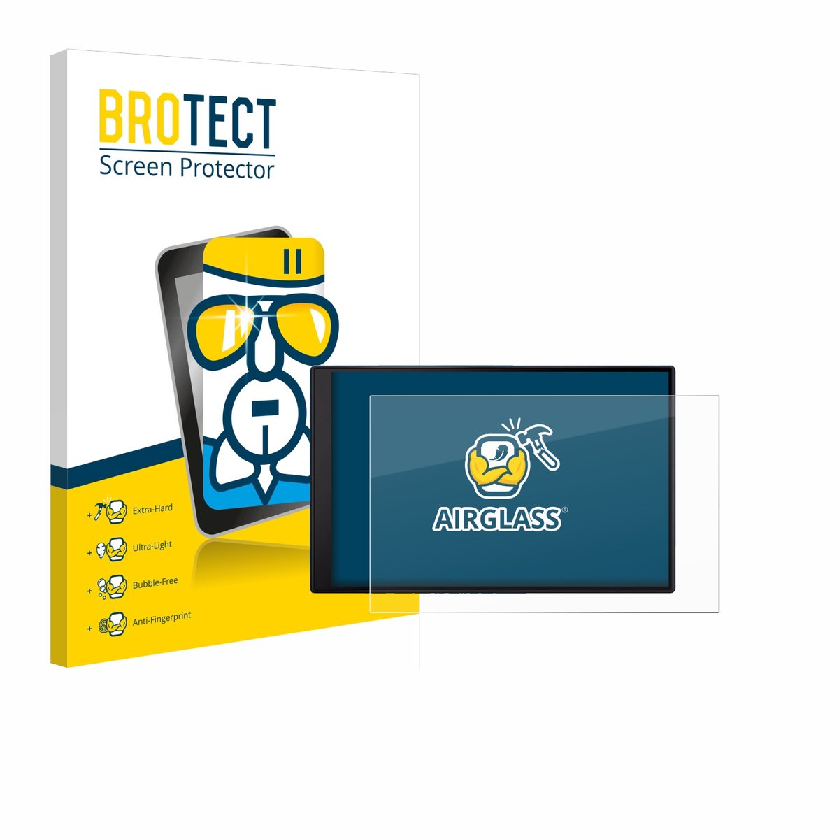 Screenprotector voor Garmin DriveSmart 86 Beschermglas transparant