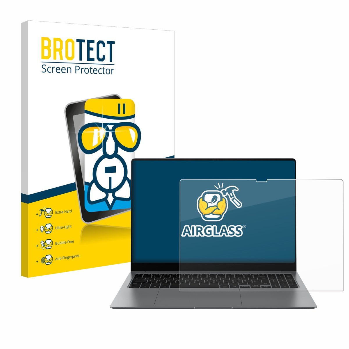 Screenprotector voor Samsung Galaxy Book5 Pro 14" Beschermglas transparant