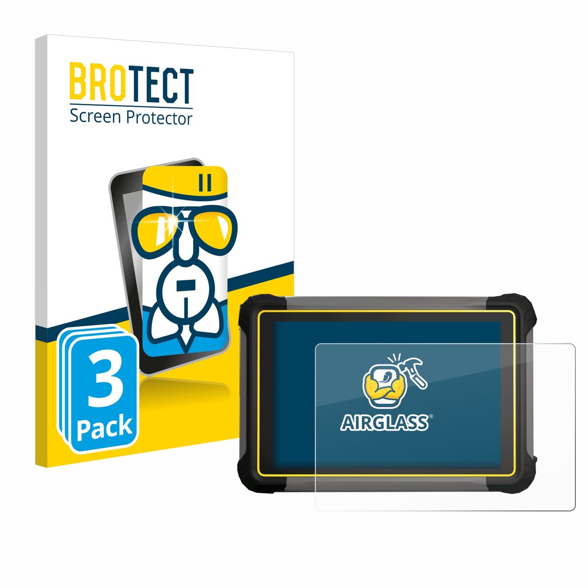 Screenprotector 3 Stuks voor Leica iCON CC170 Beschermglas transparant