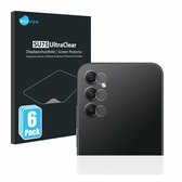 Savvies - Protecteur d'écran pour Samsung Galaxy A34 5G (objectif d'appareil photo uniquement) - Film de protection transparent (6 pièces)