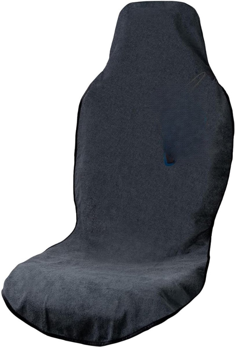 Famanu – Autostoelbeschermer voor voorstoel, universele werkplaatshoes, waterdichte polyester stof