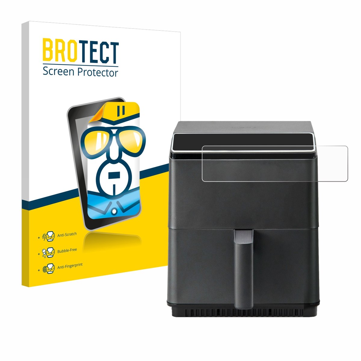 BROTECT - Screenprotector voor Cosori CAF-P583S - Folie Beschermfolie transparant