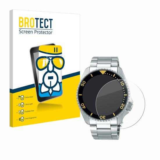 Screenprotector voor Seiko 5 Sports SRPD59K1 Beschermglas transparant