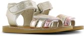 Shoesme Sandale Métallique Dorée - Sandales Enfant - Filles - Or Multicolore - Cuir microfibre - Taille 28