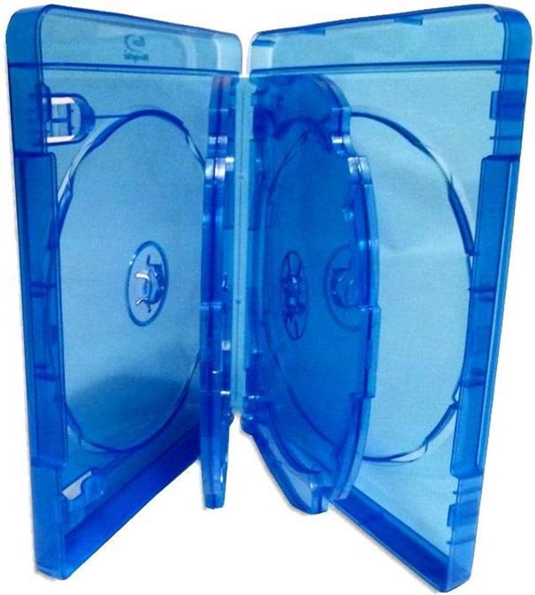 Blauwe Blu-ray DVD Box met 22 mm rugbreedte voor opslag