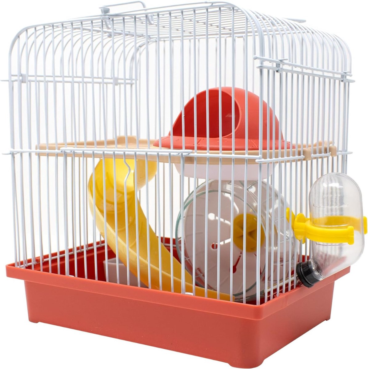 SCH® Hamsterkooi - Wit - 27cm x 20cm x 26cm