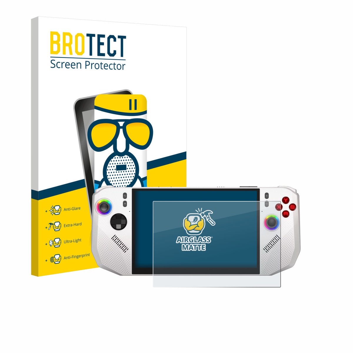 BROTECT - Screenprotector voor MSI Claw A8 BZ2EM - Folie Beschermfolie Beschermglas matte