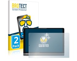BROTECT - Screenprotector voor Lenovo Yoga SmartTab - Folie Beschermfolie matte 2 Stuks