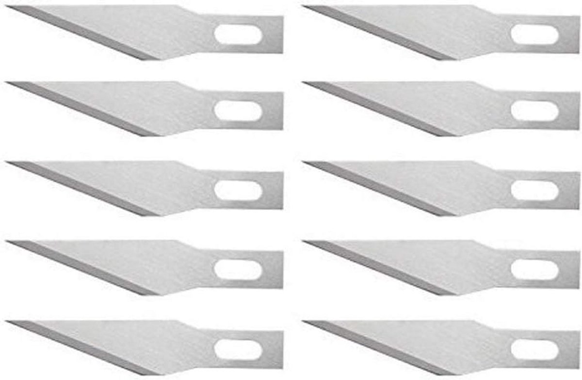 Vervangmessen voor Scalpel 10 - Precisie Snijmessen RVS