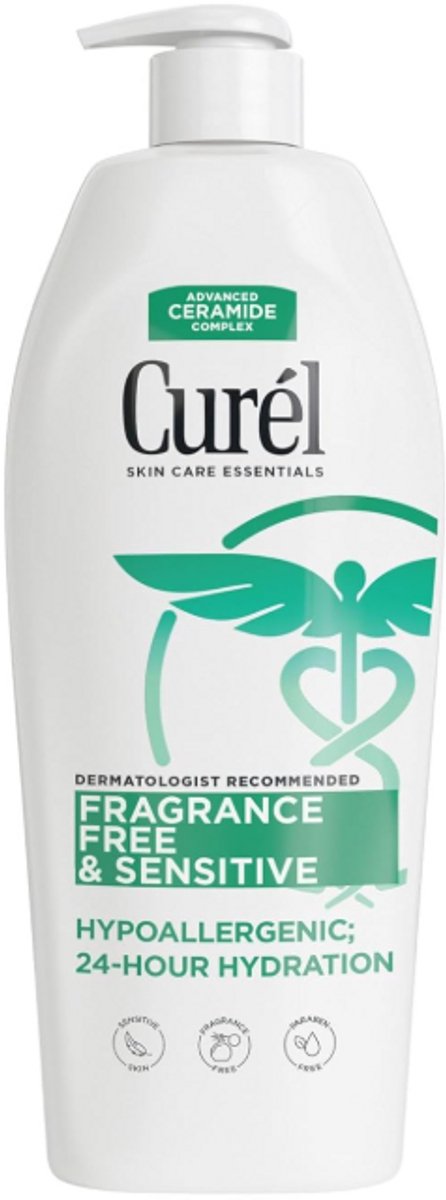 Curel Fragrance Free Comforting Body Lotion for Dry - Bodylotion voor Droge, Gevoelige Huid