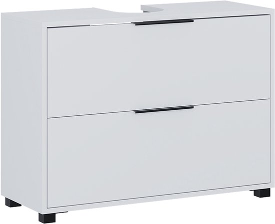 Vicco Alina Wastafelonderkast – 80 x 60 cm met 2 laden Wit