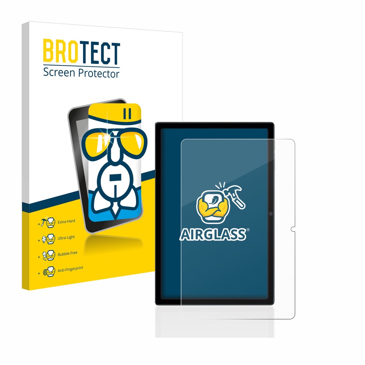 Screenprotector voor Blackview Tab 16 Beschermglas transparant