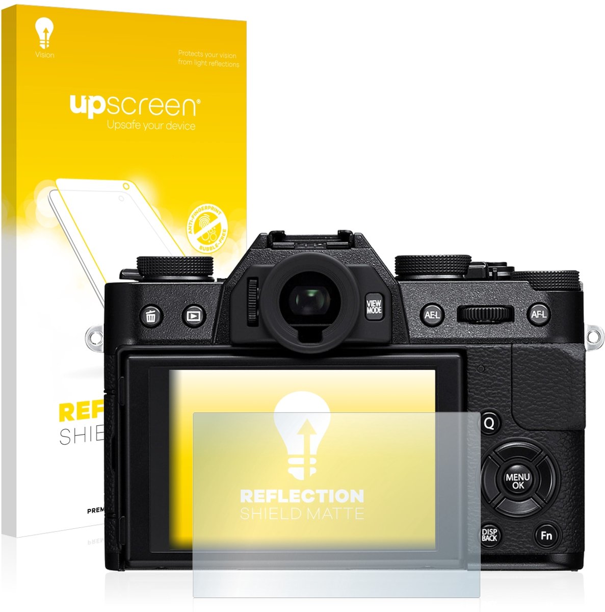 upscreen - Screenprotector voor Fujifilm X-T10 - Folie Beschermfolie anti glare matte
