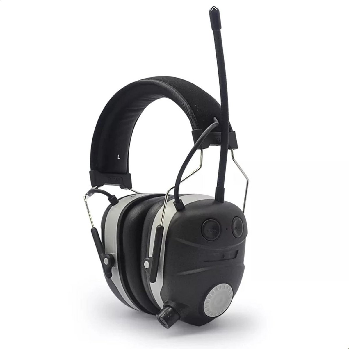 Gehoorbescherming met Radio en Bluetooth - Inclusief 2 Reserve Kussens voor Extra Comfort