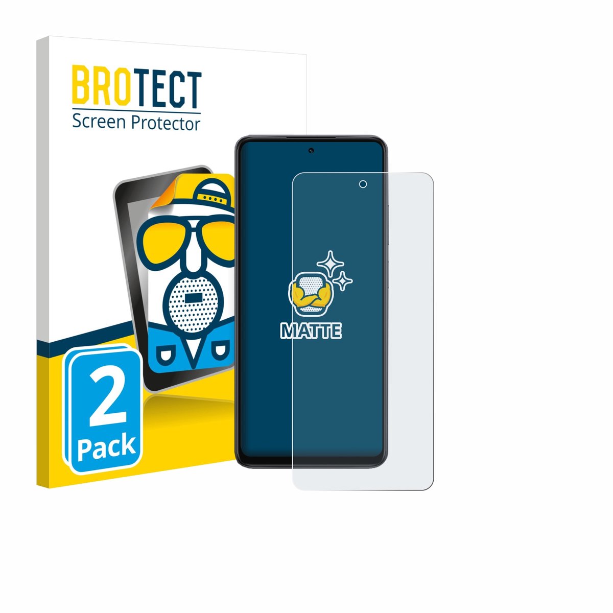BROTECT - Screenprotector voor Oppo K13x - Folie Beschermfolie matte 2 Stuks