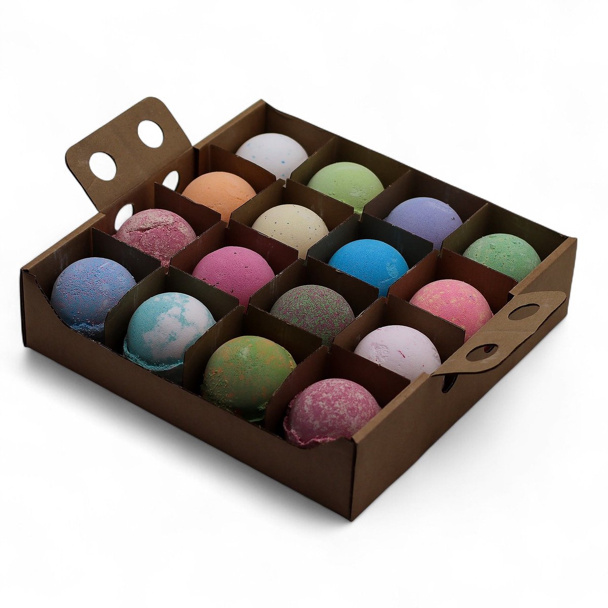 Set van 16 Bad Bruisballen in Geschenkdoos