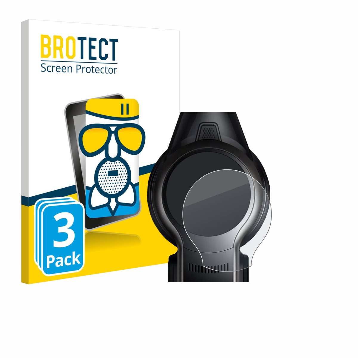 BROTECT - Screenprotector voor MOVA S2 - Folie Beschermfolie Beschermglas matte 3 Stuks