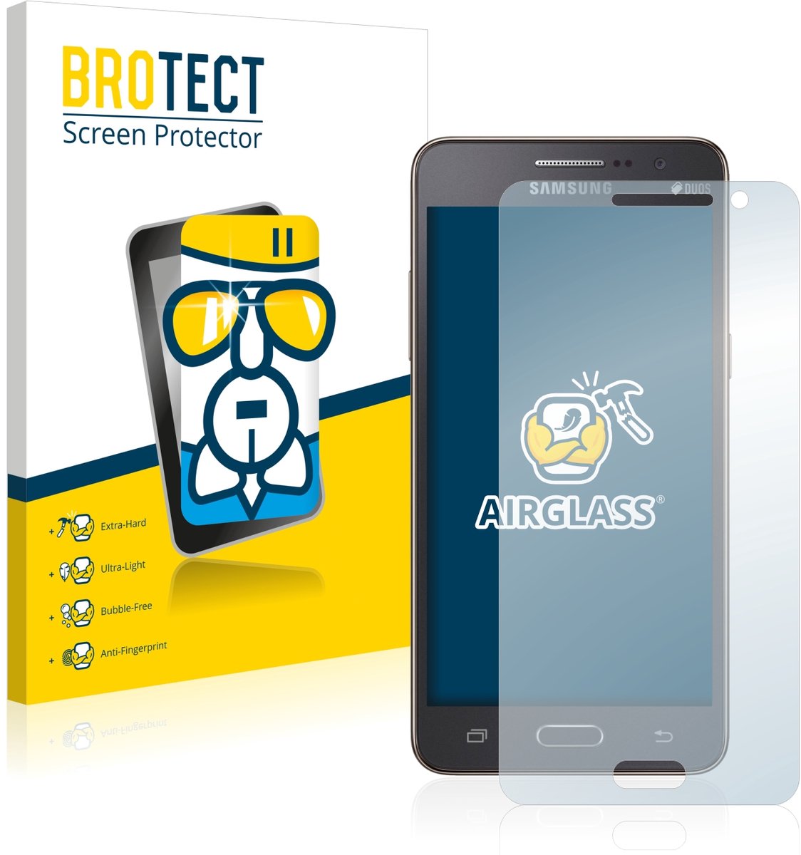 Screenprotector voor Samsung Galaxy Grand Prime SM-G531F Beschermglas transparant