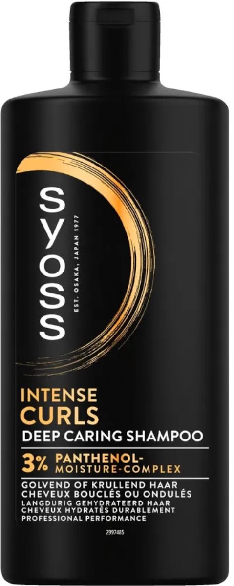 Syoss Shampoo - Intense Curls 440ml.