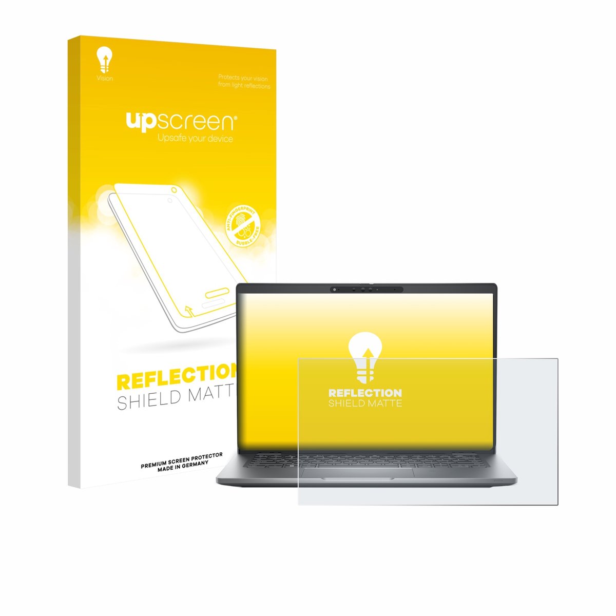 upscreen - Screenprotector voor Dell Latitude 5330 - Folie Beschermfolie anti glare matte