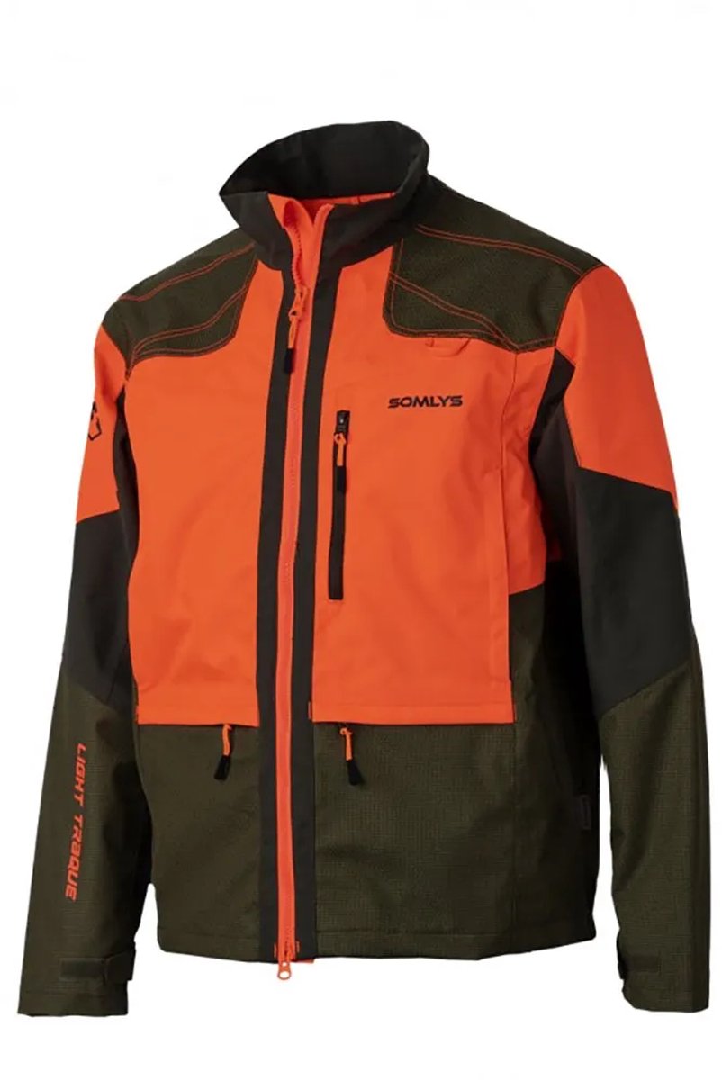 Somlys Traque Light Jas Man Oranje