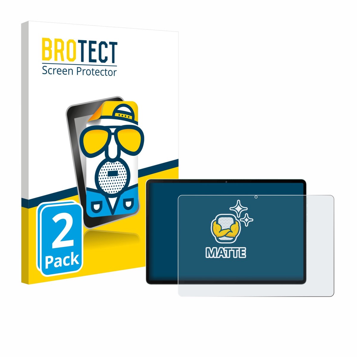 BROTECT - Screenprotector voor Black Shark Pad 6 - Folie Beschermfolie matte 2 Stuks