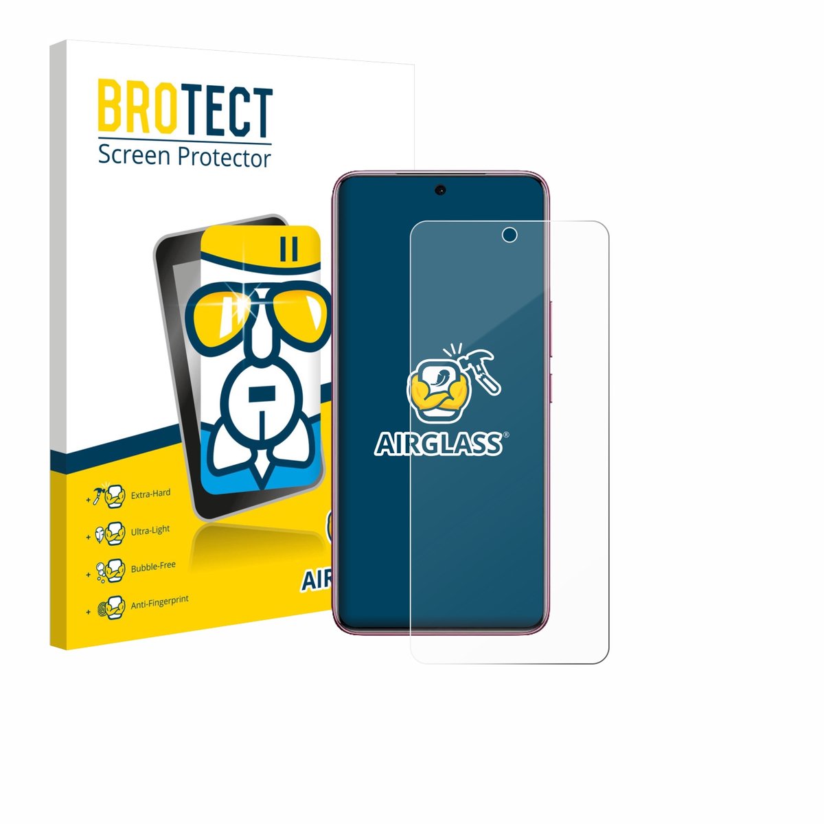 Screenprotector voor Vivo V60e Beschermglas transparant