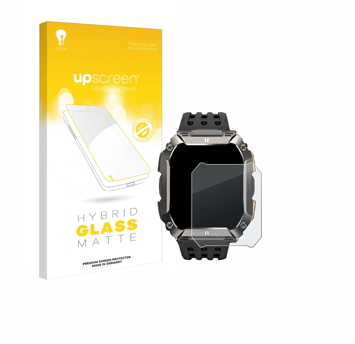 upscreen - Screenprotector voor Banlvs G68 2.01" - Folie Beschermfolie Beschermglas matte