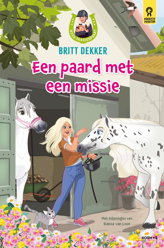 Meer paardenpraat 6 - Een paard met een missie - cover