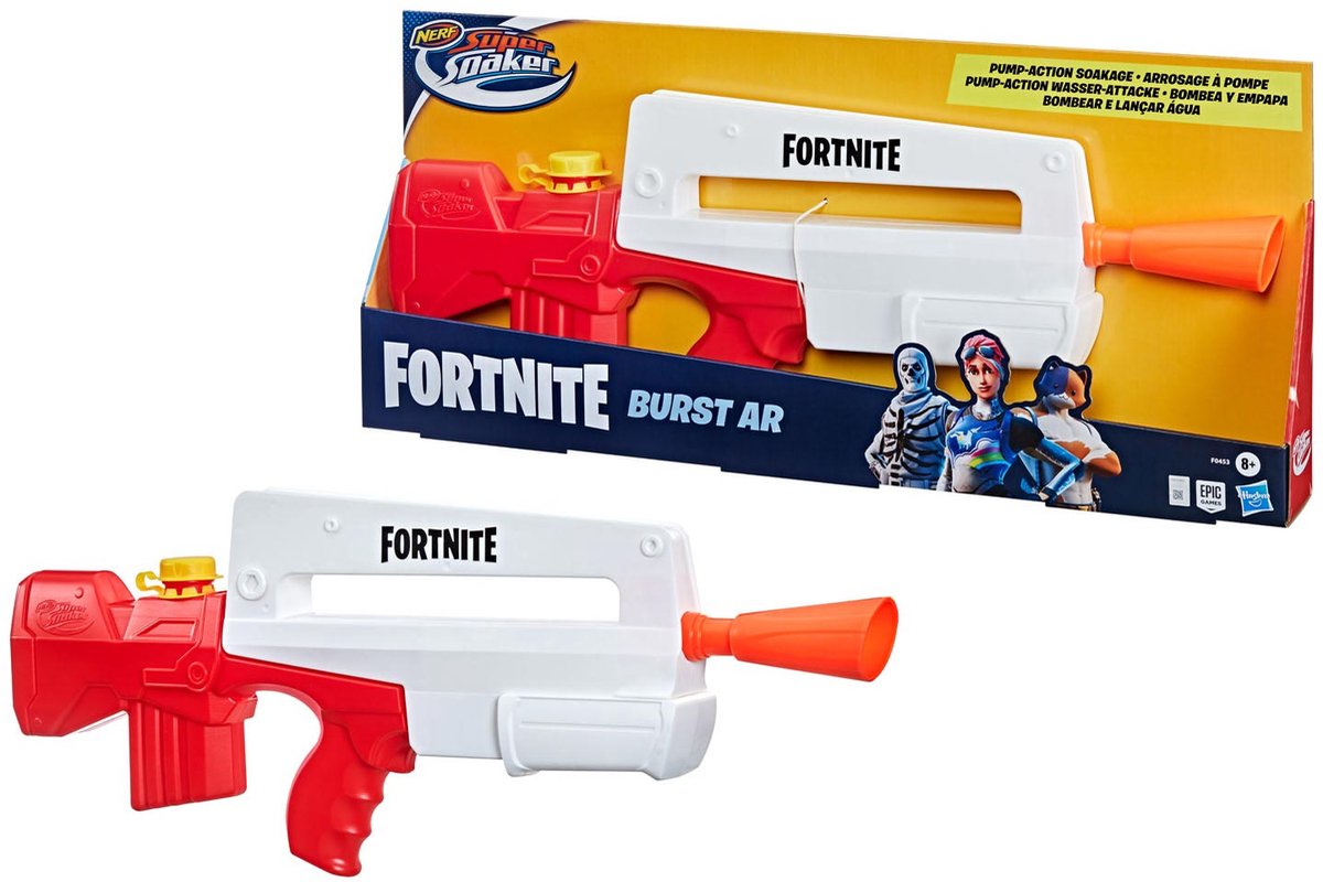 NERF SuperSoaker Fortnite Burst AR - Blaster (Duurzame verpakking) — afbeelding 8