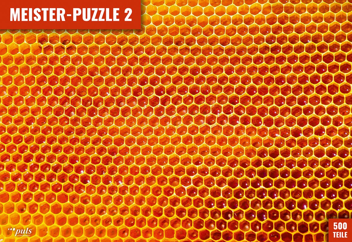 Puls puzzel MEISTER-puzzel 2: Honingraat - 500 stukjes legpuzzel.