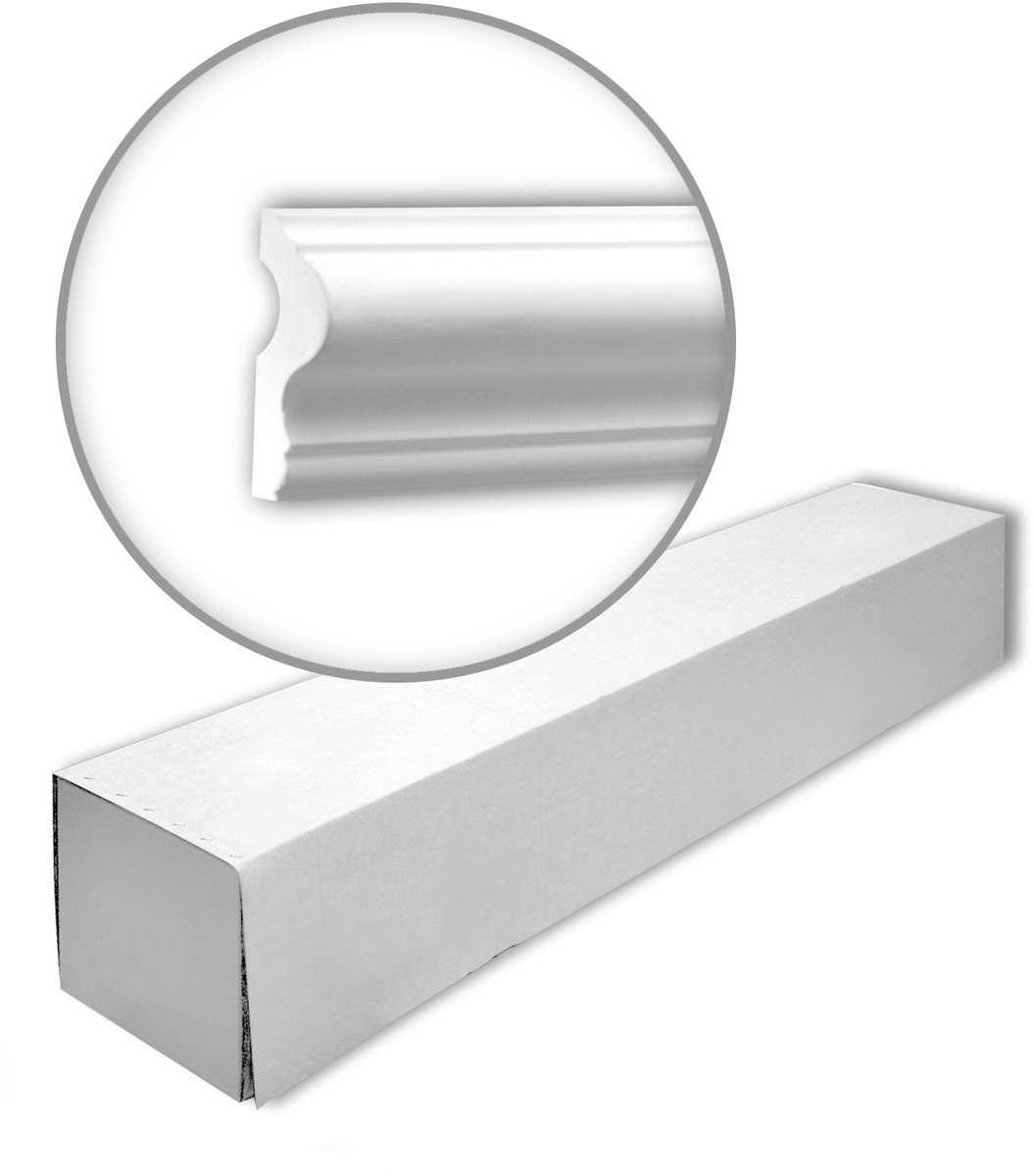 Profhome 151302 1 doos 27 stukken Wandlijst 54 m